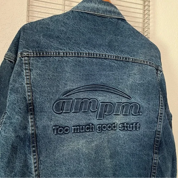 Vintage AMPM Denim Jacket Jackets & Coats